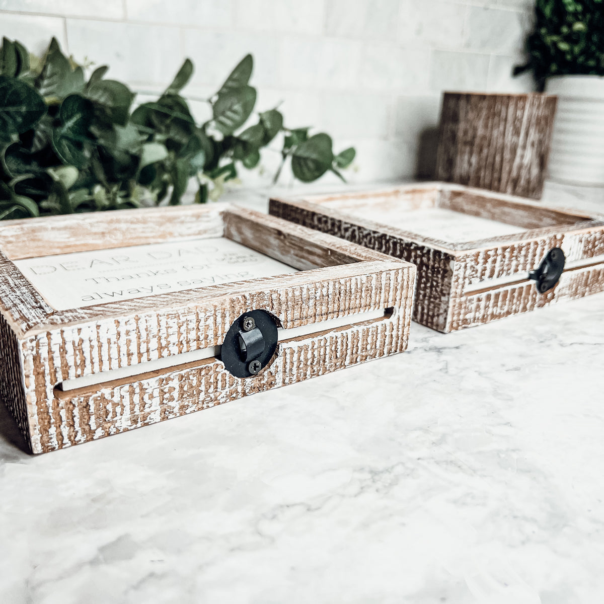 Papa a dit oui – Panneau double face de 6 pouces encadré en bois, accessoire photo de demande en mariage, souvenir