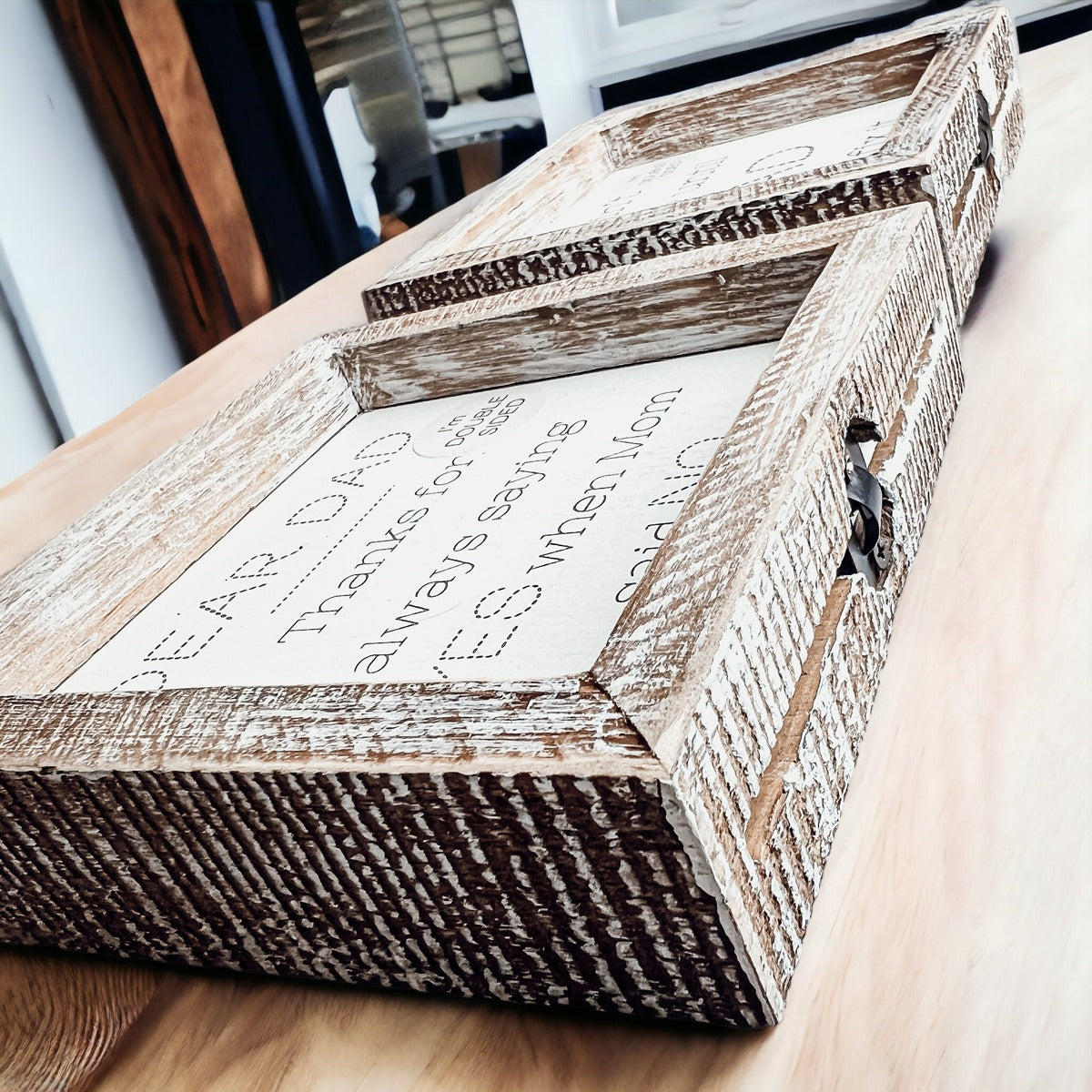 Papa a dit oui – Panneau double face de 6 pouces encadré en bois, accessoire photo de demande en mariage, souvenir