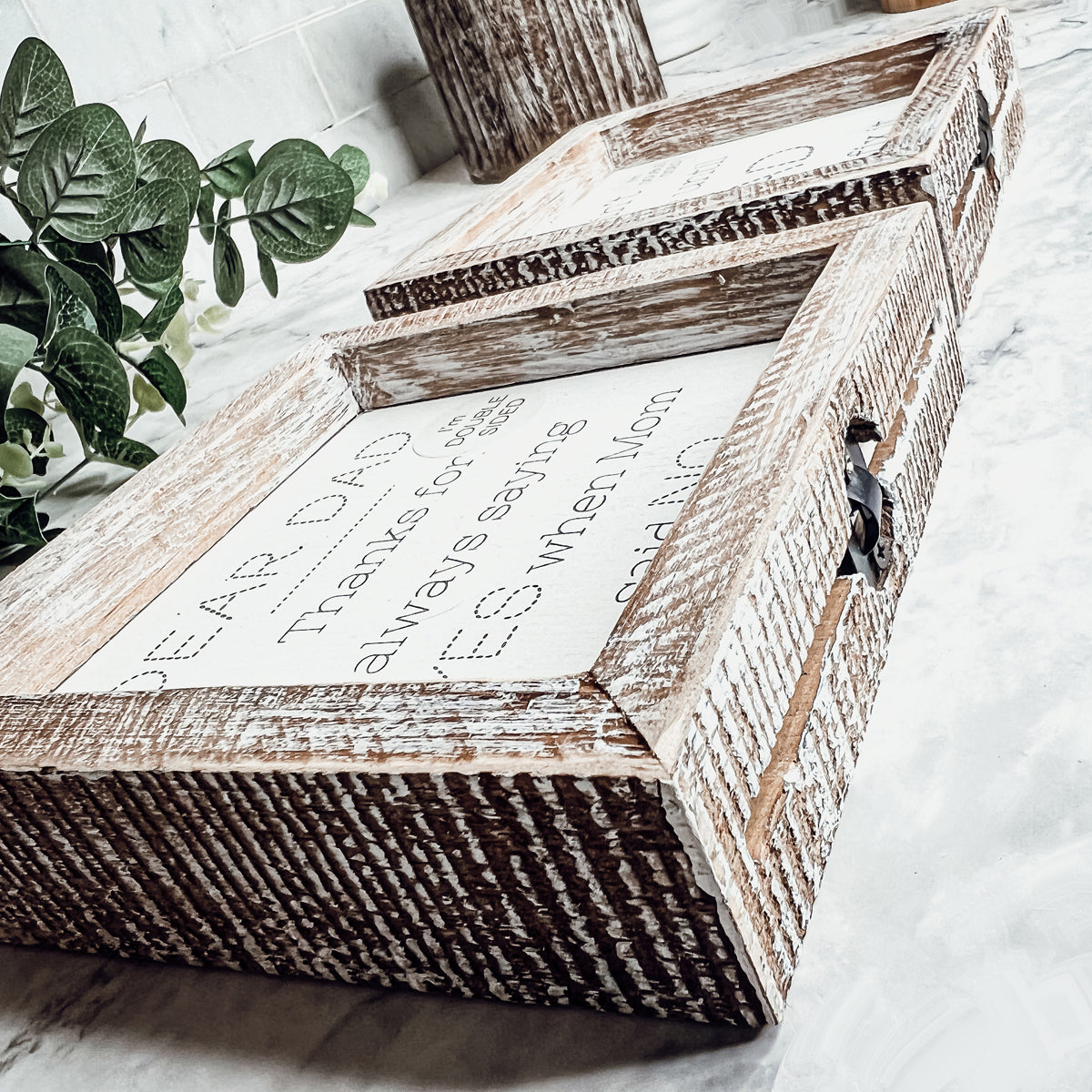 Papa a dit oui – Panneau double face de 6 pouces encadré en bois, accessoire photo de demande en mariage, souvenir