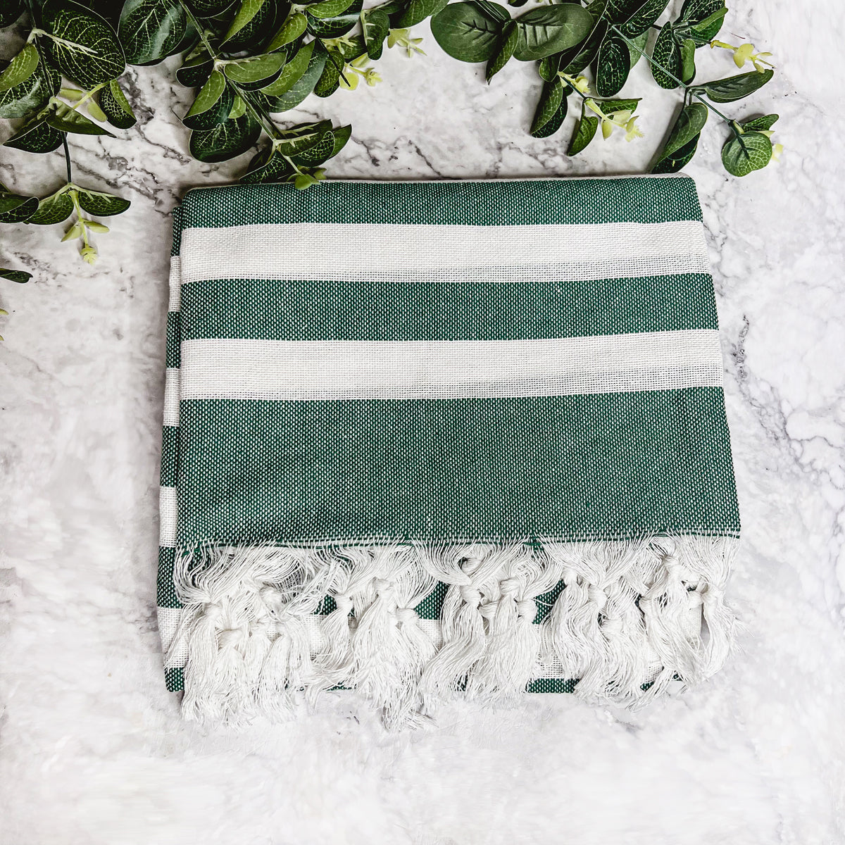 Serviette de plage turque en coton 180 GSM légère type Peshtemal à rayures