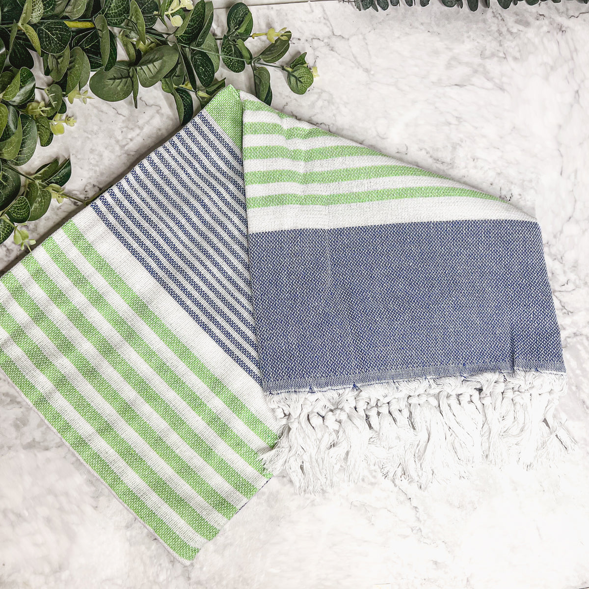 Serviette de plage/bain Peshtemal légère en coton 180GSM avec franges Pop Of Summer