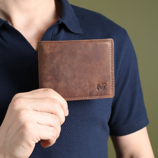 Portefeuille Homme en Cuir de Buffle - Hunter