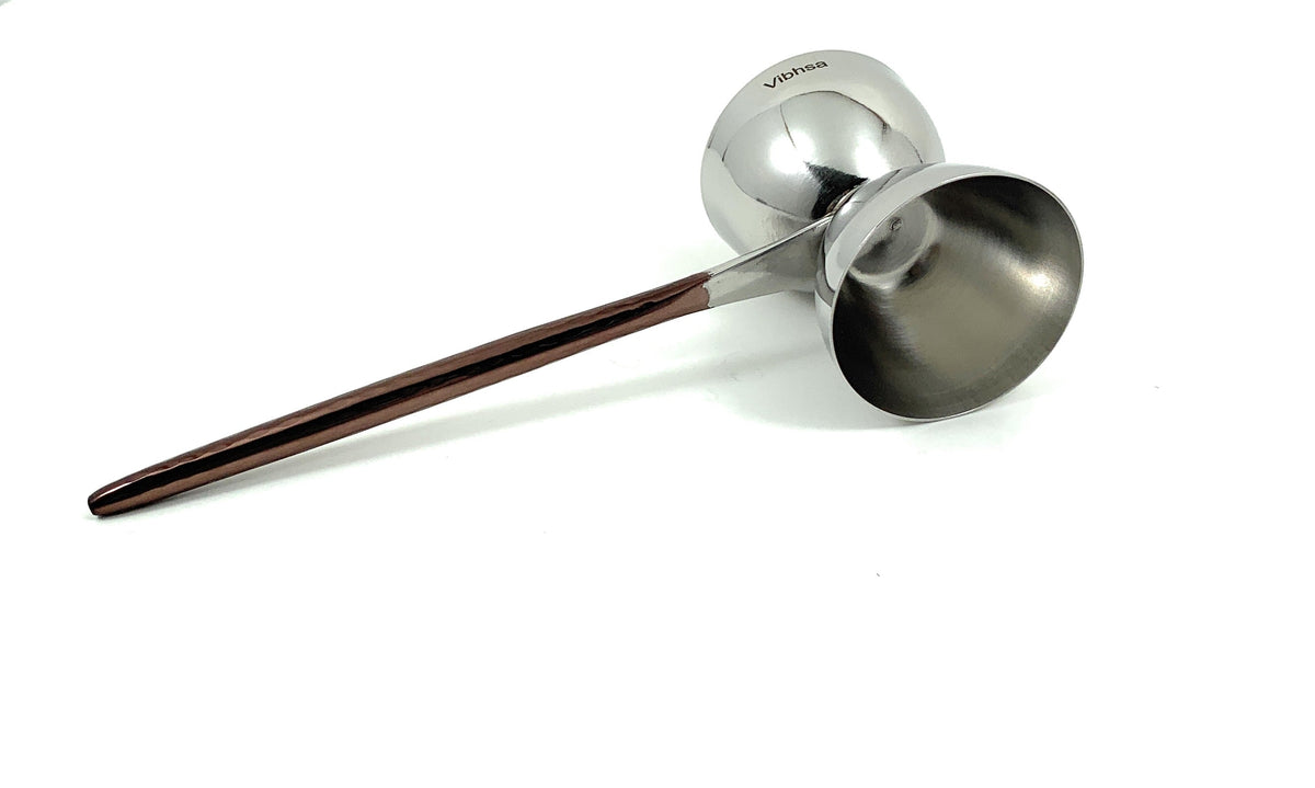 Vibhsa 4-Piece Bar Tools Kit | Copper Hammered PVD Handle, Stainless Steel, Gift Box