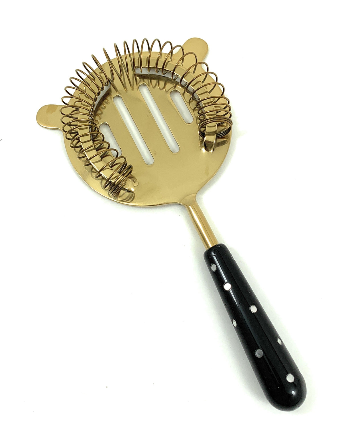 Vibhsa 4-Piece Bar Tools Kit | Gold & Black Resin Handle, Stainless Steel, Gift Box