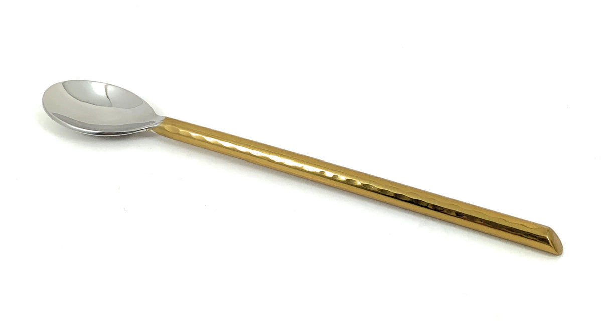 Vibhsa 4-Piece Bar Tools Kit | Hammered Gold PVD, Stainless Steel, Gift Box