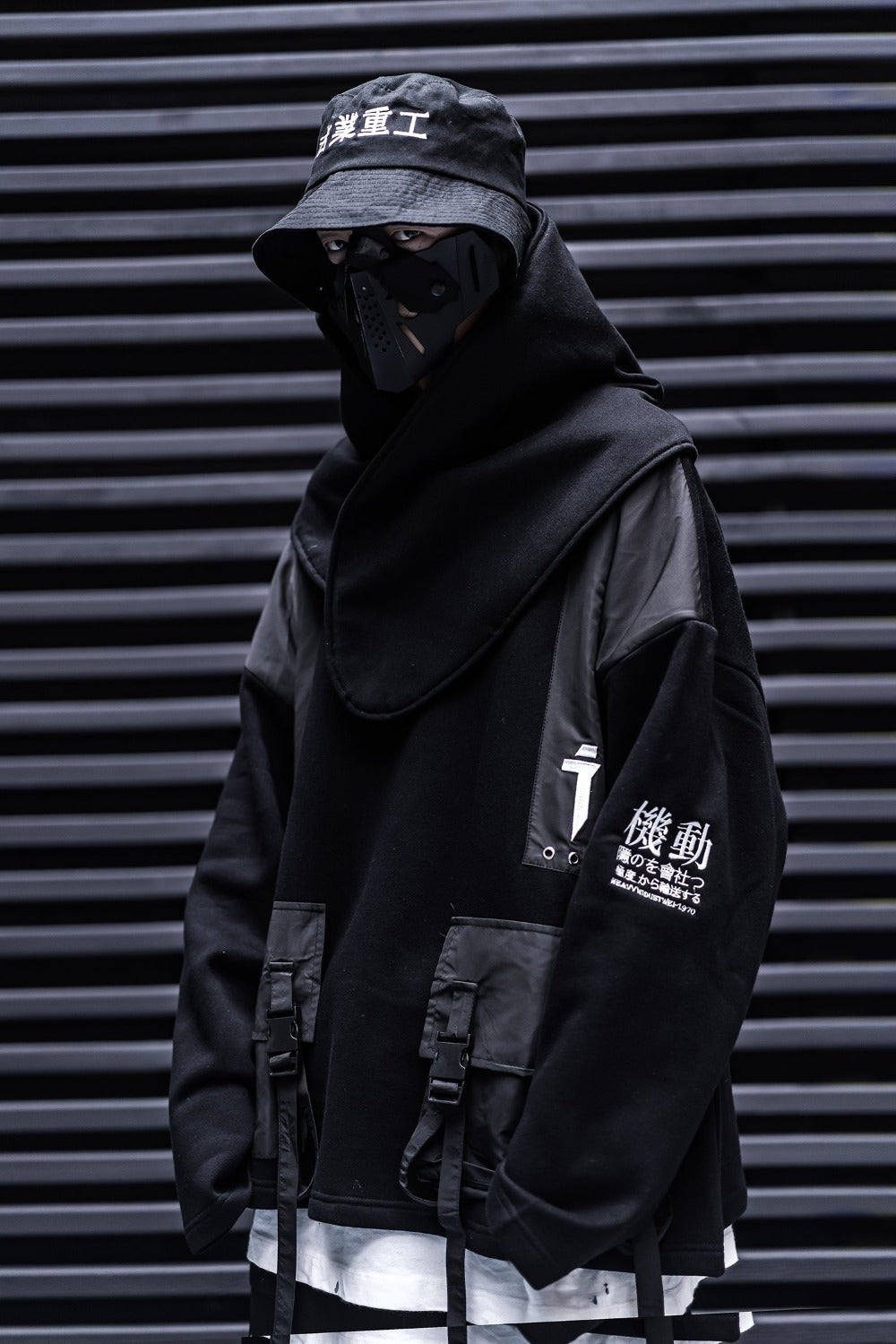 HiS001 Sweat ras du cou industriel urbain