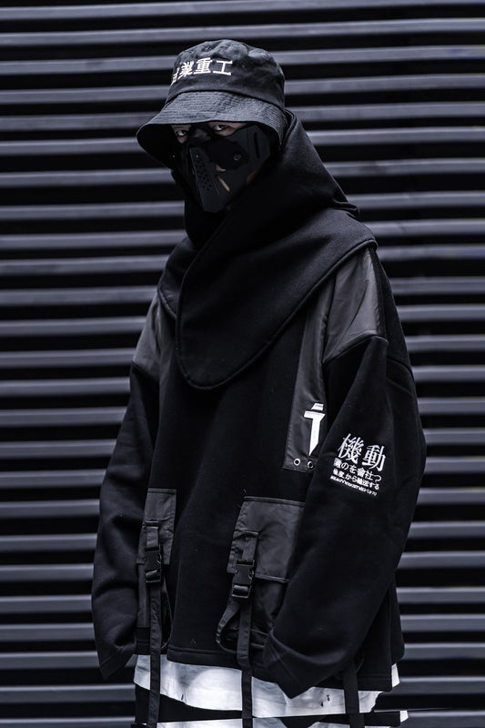 HiS001 Urban Industrial Rundhals-Sweatshirt