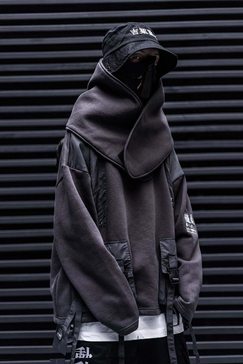 HiS001 Sweat ras du cou industriel urbain