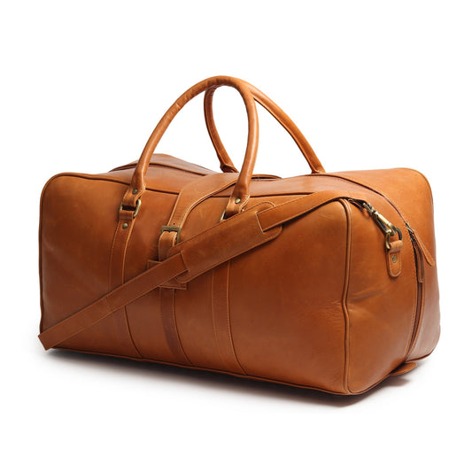 Sac de voyage polochon en cuir Port Blair