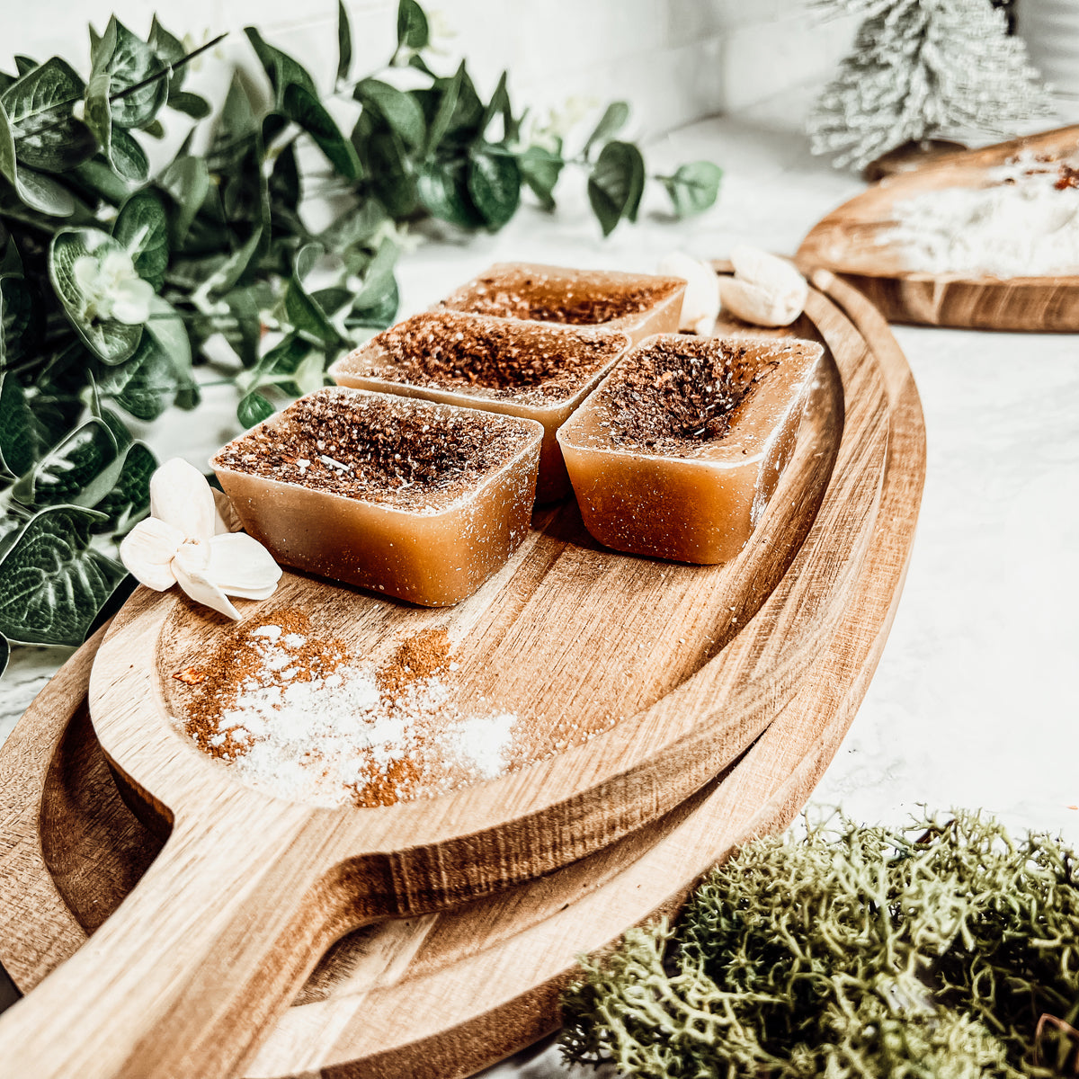Snickerdoodle XL Wax Melts - 4 Large Cinnamon Sugar and Nutmeg Cubes