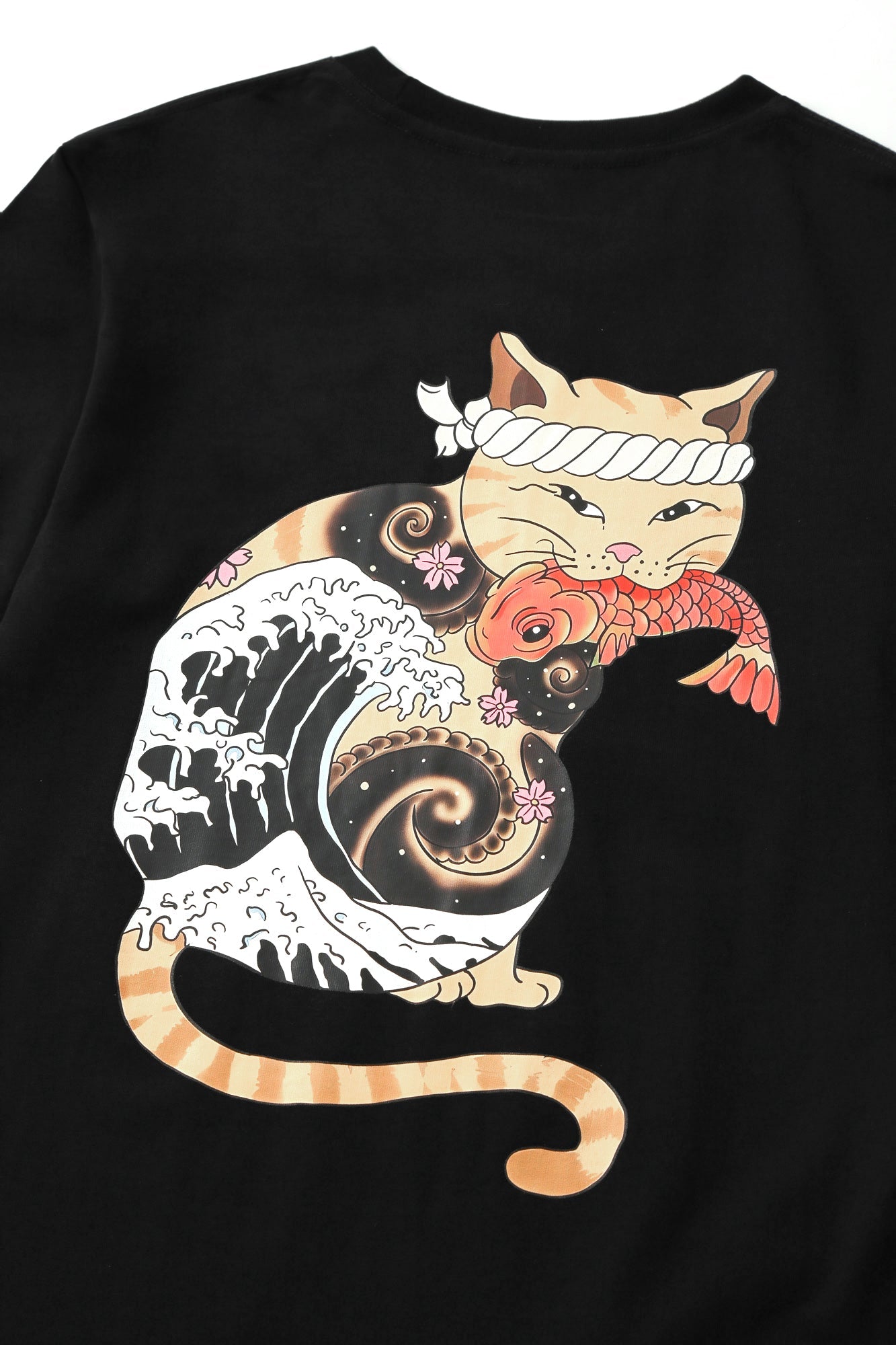 YeT015 Katze Koi T-Shirt
