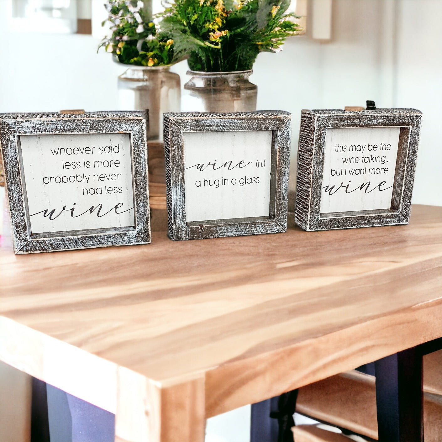 Cadeau amusant pour les amateurs de vin, verre ou gobelet avec l'inscription "Le vin parle", cadeau humoristique