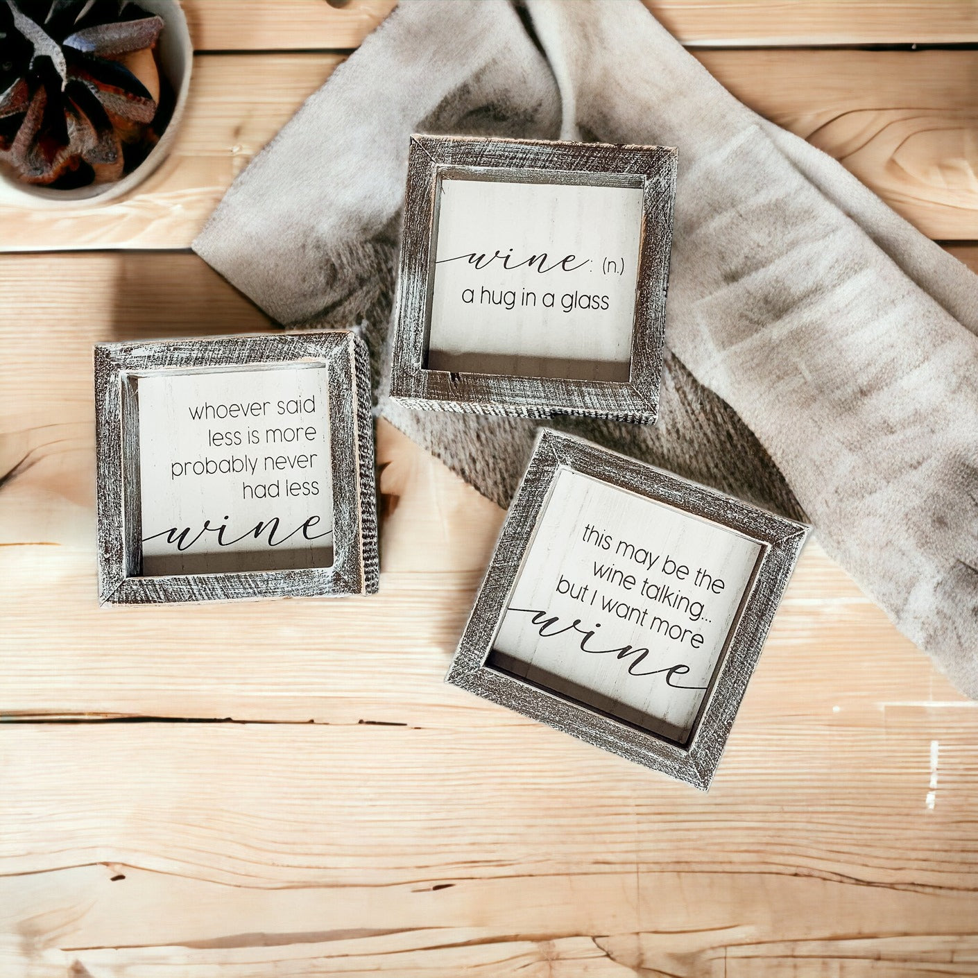 Cadeau amusant pour les amateurs de vin, verre ou gobelet avec l'inscription "Le vin parle", cadeau humoristique