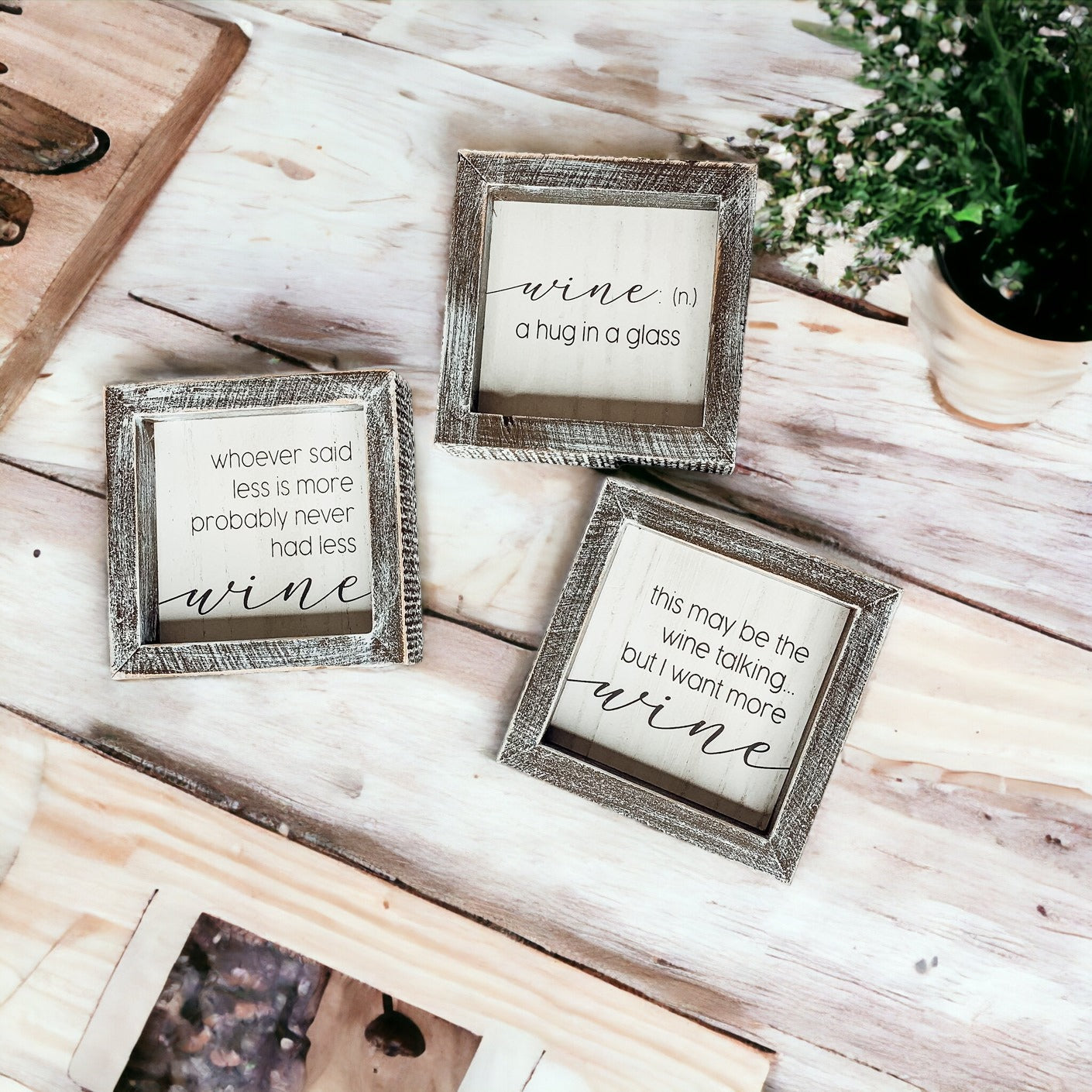 Cadeau amusant pour les amateurs de vin, verre ou gobelet avec l'inscription "Le vin parle", cadeau humoristique