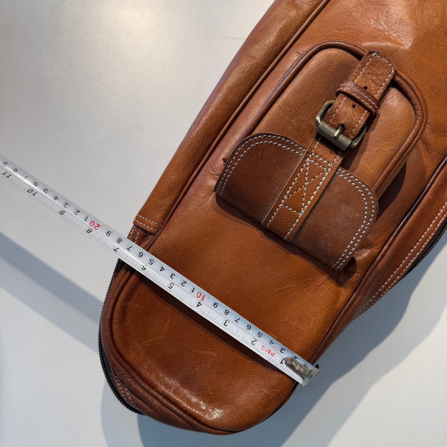 Personalisierter Leder-Gitarrenkoffer