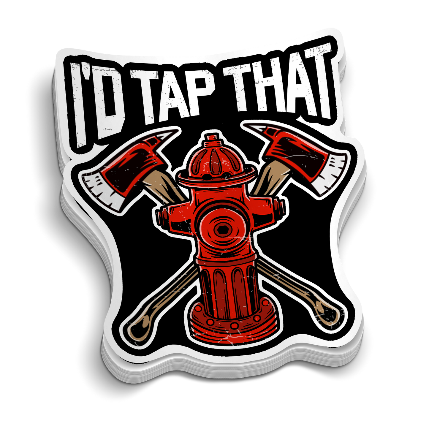 I'd Tap That Fire Hydrant v2 Aufkleber