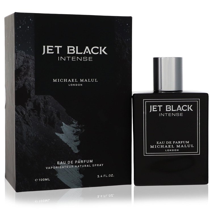 Jet Black Intense par Michael Malul Eau De Parfum Vaporisateur 100 ml pour Homme