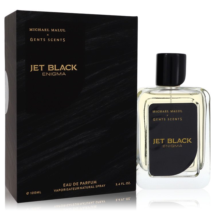Jet Black Enigma by Michael Malul Eau De Parfum Spray 3.4 oz für Herren