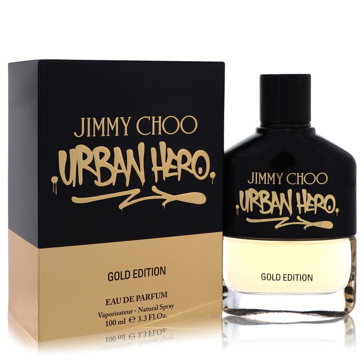 Jimmy Choo Urban Hero Gold Edition von Jimmy Choo Eau De Parfum Spray 3.3 oz für Herren