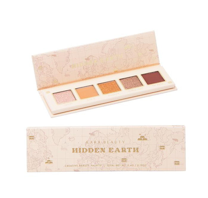 KARA BEAUTY Hidden Earth Lidschatten-Palette