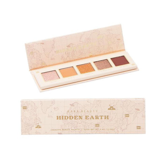 KARA BEAUTY Hidden Earth Lidschatten-Palette