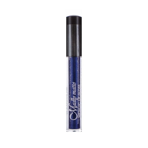 KLEANCOLOR Madly Matte Metallic Lip Gloss - Schiefergrau