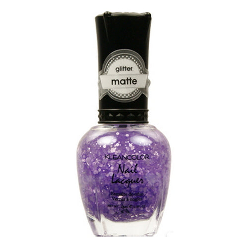 KLEANCOLOR Glitzer matter Nagellack