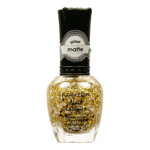 KLEANCOLOR Vernis à ongles mat pailleté - Chaque jour est mon anniversaire