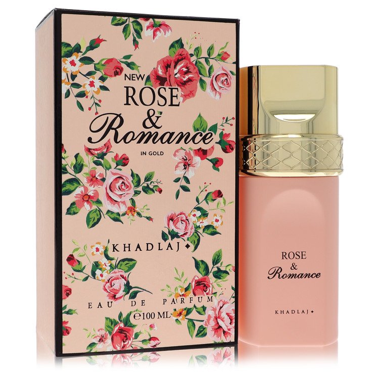 Khadlaj Rose & Romance In Gold by Khadlaj Eau De Parfum Spray 3.4 oz für Frauen