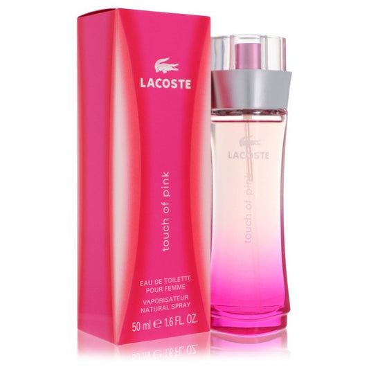 Touch of Pink von Lacoste Eau De Toilette Spray 1.6 oz für Damen