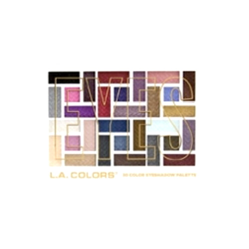 Palette de fards à paupières 30 couleurs L.A. COLORS - Retour aux basiques