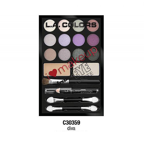 L.A. COLORS Palette Yeux I Heart Makeup Drama - Diva