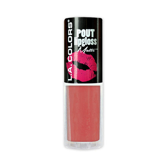 L.A. COLORS Pout Lip Gloss Mat - Angel Kisses