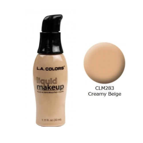Fard à teint liquide LA COLORS - Beige crémeux