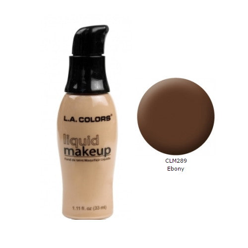 LA COLORS Flüssig-Make-up - Ebony
