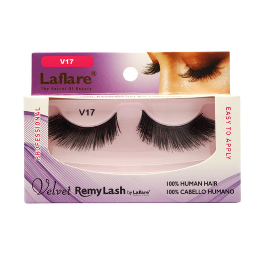 LAFLARE Faux cils Velvet Remy - Série V - V17