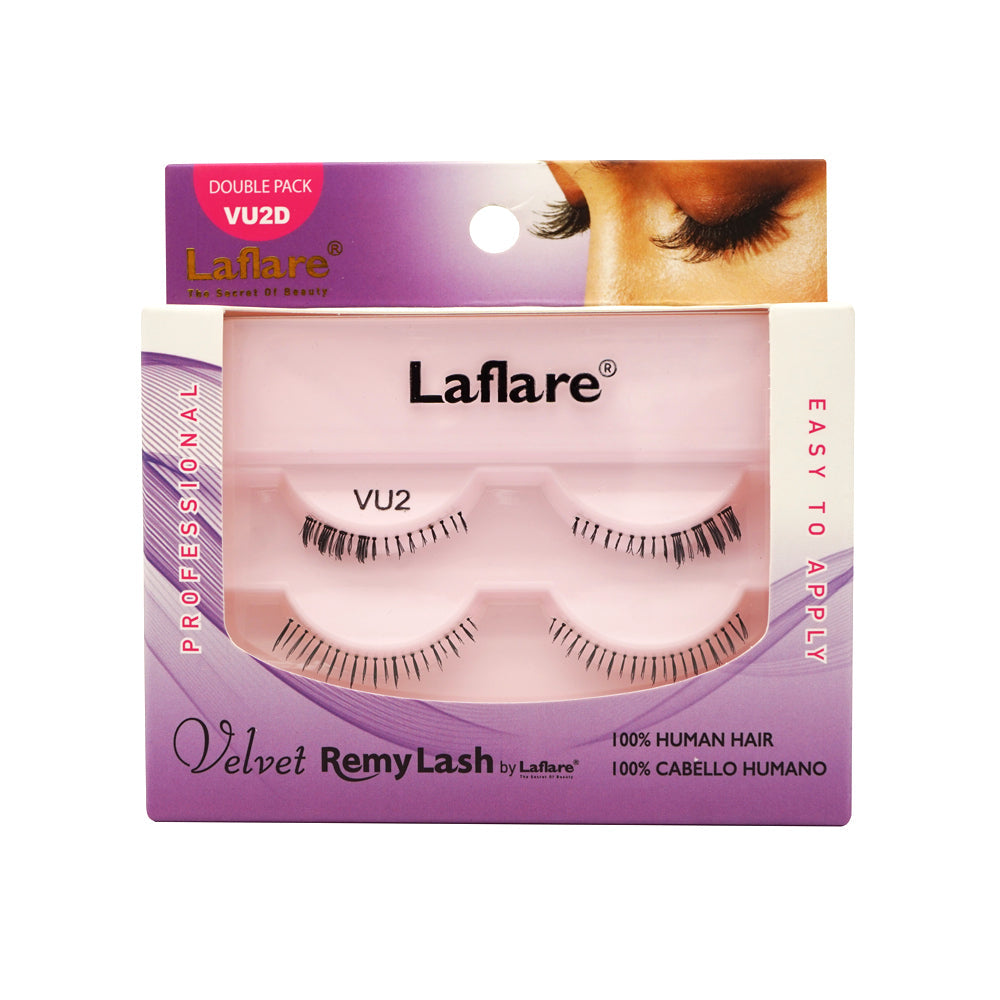 LAFLARE Velvet Remy Lash - Doppelpack - VU2D