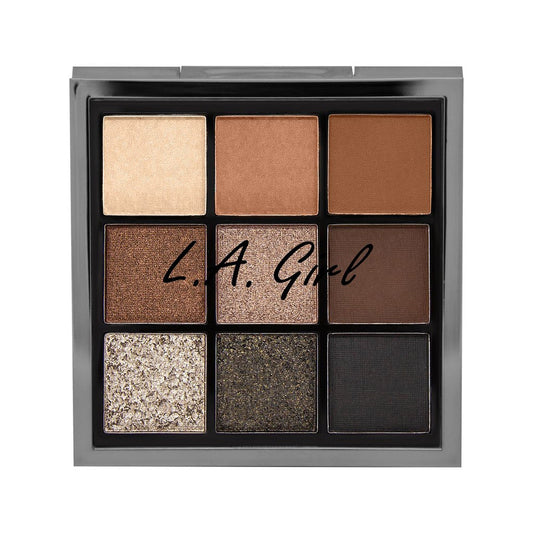 L.A. GIRL Keep it Playful 9 Color Eye Palette - Downplay