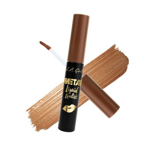 L.A. GIRL Rouge à Lèvres Liquide Métallique - Or Satiné