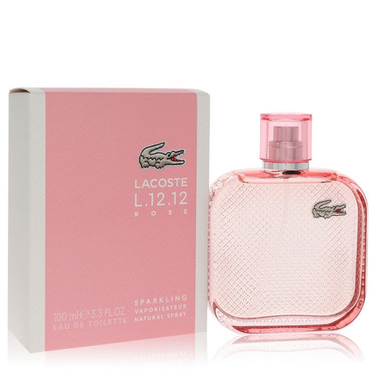 Lacoste Eau De Lacoste L.12.12 Rose Sparkling by Lacoste Eau De Toilette Spray 100 ml für Damen