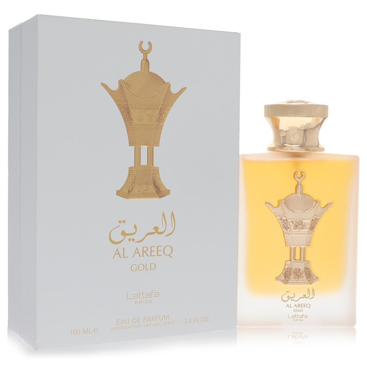 Lattafa Al Areeq Gold par Lattafa Eau De Parfum Vaporisateur (Unisexe) 100 ml pour Hommes