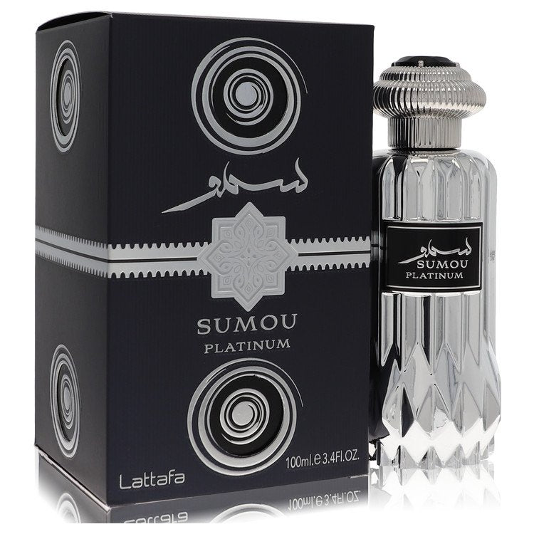Lattafa Sumou Platinum by Lattafa Eau De Parfum Spray (Unisex) 100 ml für Herren