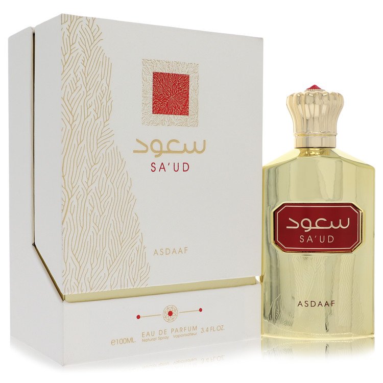 Lattafa Asdaaf Sa'ud by Lattafa Eau De Parfum Spray (Unisex) 3.4 oz für Damen