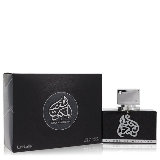 Lattafa Al Dur Al Maknoon Silver von Lattafa Eau De Parfum Spray (Unisex) 100 ml für Herren
