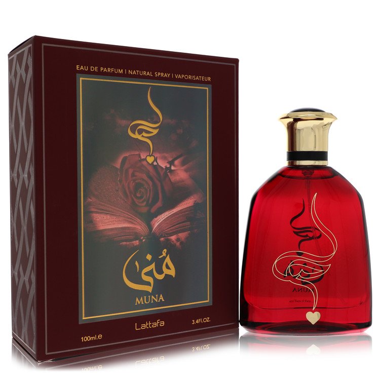 Lattafa Muna von Lattafa Eau De Parfum Spray (Unisex) 100 ml für Damen