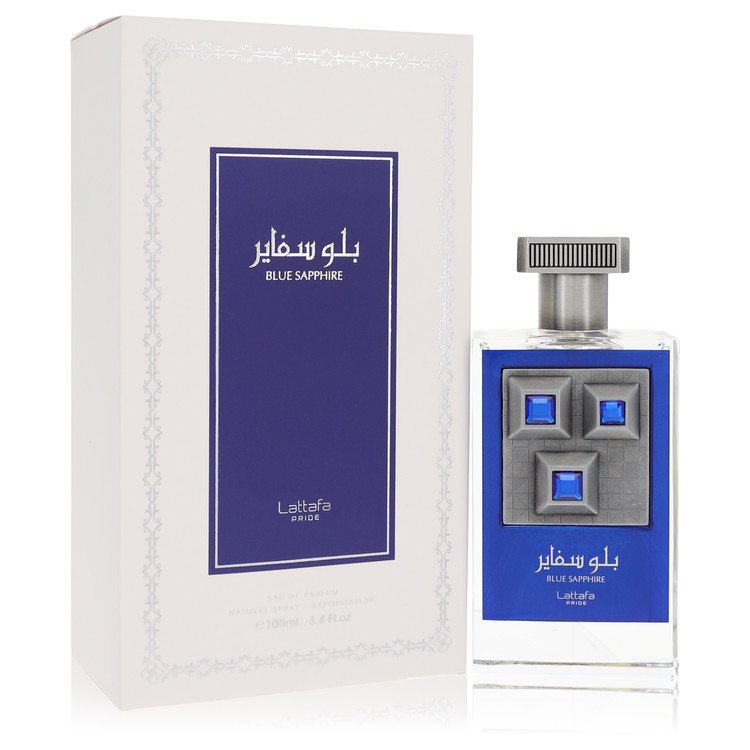 Lattafa Pride Blue Sapphire von Lattafa Eau De Parfum Spray (Unisex) 100 ml für Herren