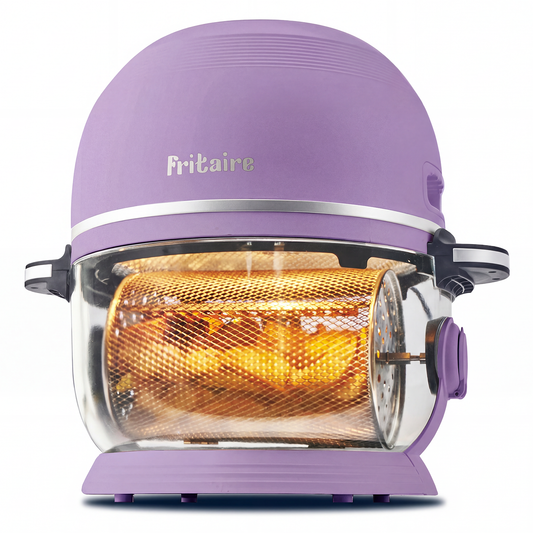 Fritaire Self-Cleaning Air Fryer™ | Non-Toxic 9-in-1 Glass Bowl | Lavender