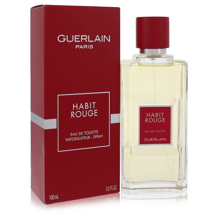 Habit Rouge by Guerlain Eau de Cologne / Eau de Toilette Spray 100 ml für Herren