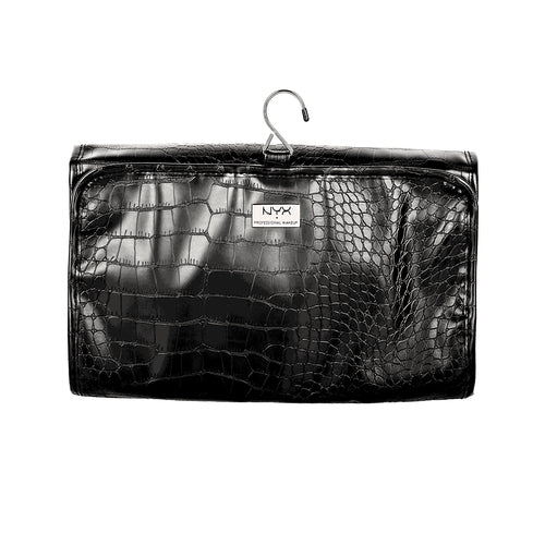 NYX Schwarze Reise-Krokodil-Tasche