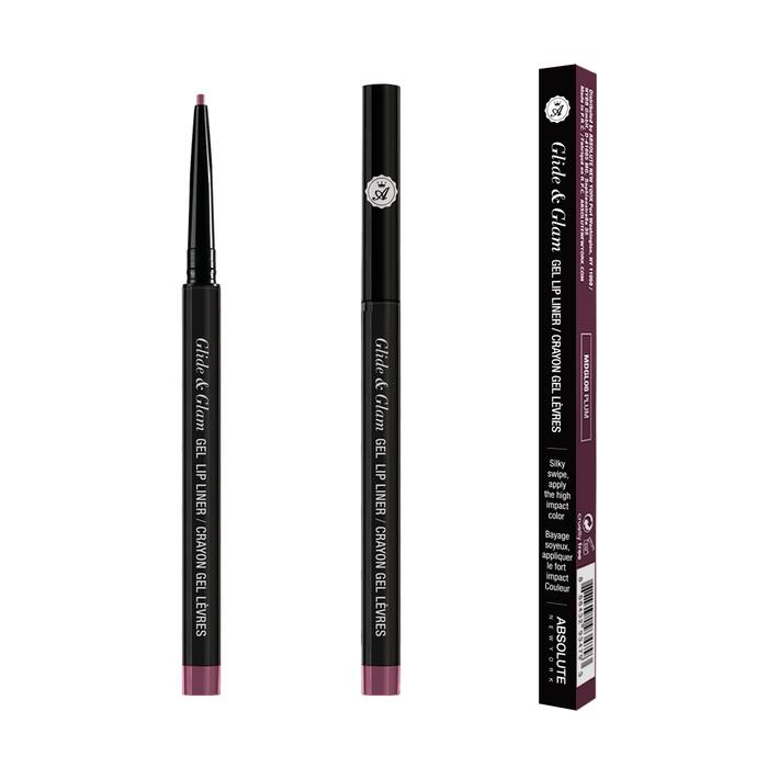 ABSOLUTE Glide & Glam Gel Lip Liner - Pflaume